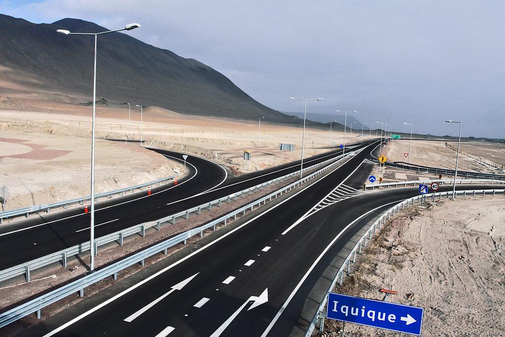Chile el país con las mejores carreteras en Latinoamérica